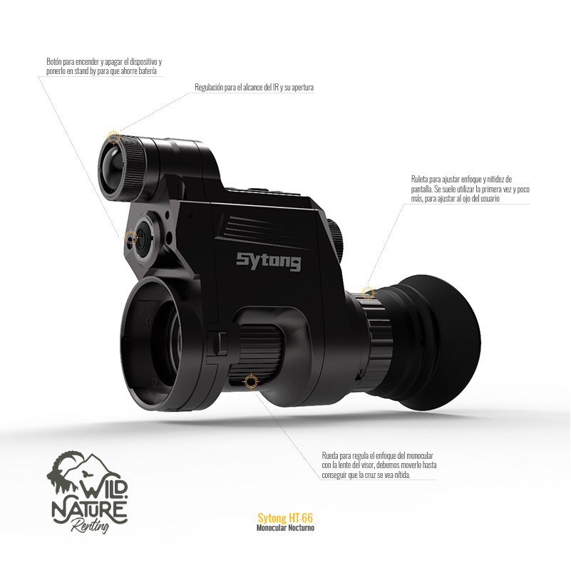Monocular nocturno Sytong HT-66